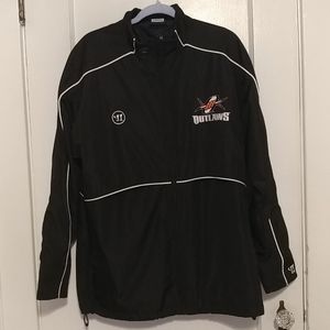 Men's Authentic Warrior Black Jacket Size Large
